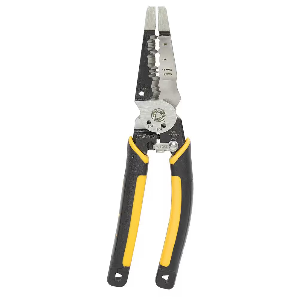8 In. Wire Stripper 12/2 AWG and 14/2 AWG
